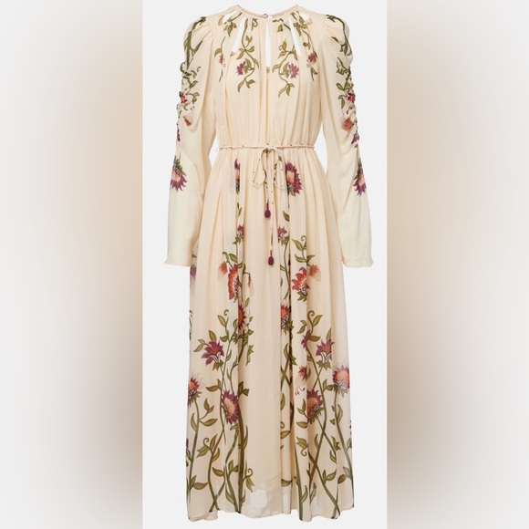 FARM Rio Romantic Nature Long Sleeve Maxi Dress - Picture 6 of 12